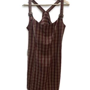 Vintage Plaid Smock Dress US Size 10